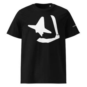 Unisex organic cotton t shirt black front 6850080169432.jpg