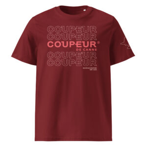 Unisex organic cotton t shirt burgundy front 684ffb5a5ae5e.jpg