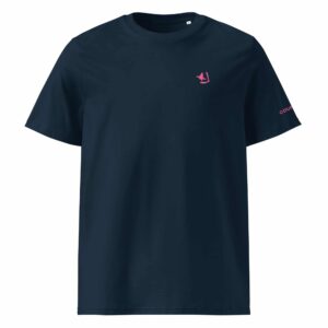 Unisex organic cotton t shirt french navy front 6850565f70307.jpg