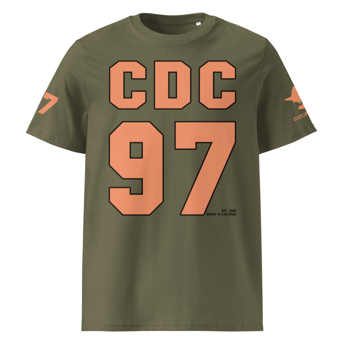 T-shirt US Orange