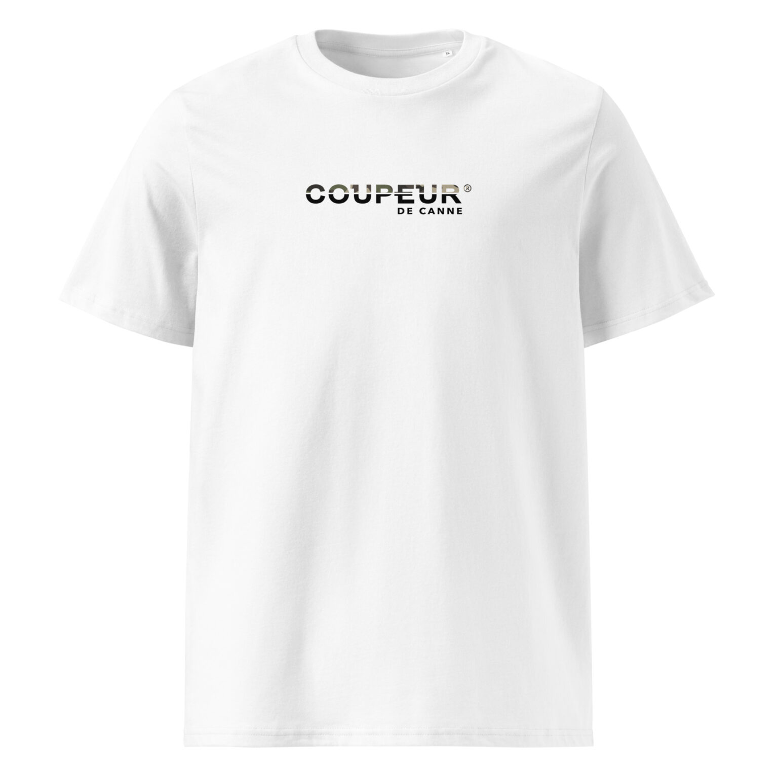 Unisex organic cotton t shirt white front 684c3043584b5.jpg