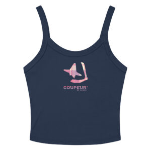 Womens micro rib tank top solid navy blend front 685021312e4ae.jpg